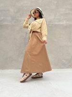 دامن فلور لینن سیتو کد 76713 - Image 4
